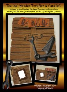 The Old, Wooden Tool Box & Card Kit