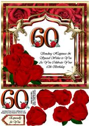 Special 60th Birthday Roses