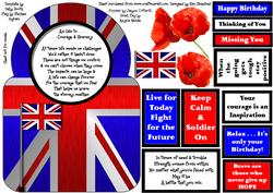 An Ode to Courage & Bravery . . . Military or Male