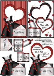 A6 Recipe Book/card Fronts 5