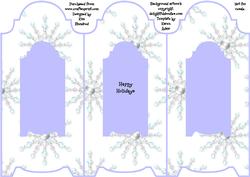 Winter Friends Trifold Insert - Penguins 1