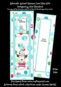 Polar Pals - Alternate Advent Slider Card