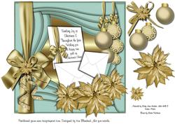 Blue & Gold Christmas