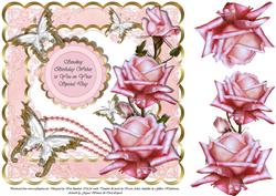 Birthday Pearls & Roses