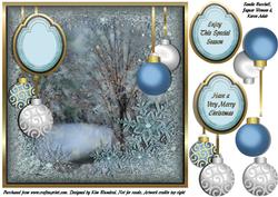 Winter Wonderland 1 - 8x8 Quick Card