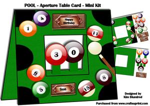 Aperture-square Table-card Mini Kit Pool