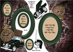 Where Ever Life May Lead - Topper, Insert & Deocupage