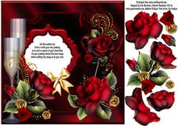 Add Your Own Greeting - Ruby Rose-gold