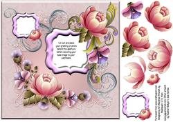 Add Your Own Greeting - Beautiful Blooms
