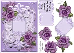 Lilac Swirl Roses