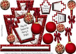 Deco Style Topper Bauble & Flourish Delight