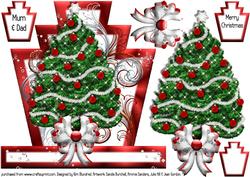 Deco Style Topper Deck the Halls Traditional