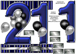 I Card Front Age 21 Male