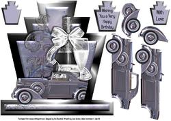Deco Style Topper - Rolling in It