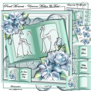 Proud Moments - Unicorn Mother & Foal Mini Kit