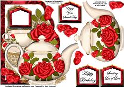 Old Country Rose - Time for Tea & Scones - Edgy