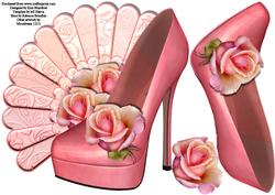 Fan & Shoe Shaped Card Topper