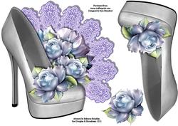 Fan, Flowers & Footwear - Shaped Topper