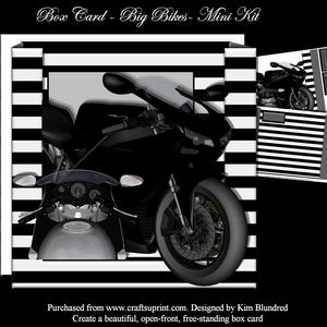 Box Card - Big Bikes - Mini Kit