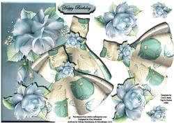 Those Beautiful Blue Summer Dresses - Shaped Topper