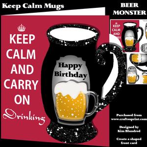 Keep Calm Mugs - Drinking - Beer Monster