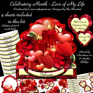 Celebratory Month - One True Love