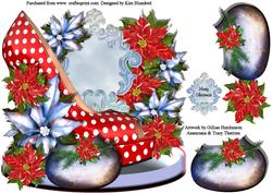 Christmas Shoe Contrasting - Ice & Fire