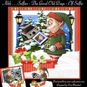 Ahh . . . Selfies - the Good Old Days - Elf Selfie
