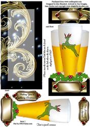 The Perfect Christmas Pint - Dl I Card