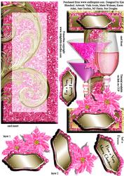 The Perfect Pink Christmas Indulgence - Dl I Card