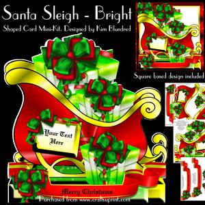 Santa Sleigh - Bright