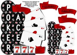 Poker Ace - Shaped Toppers