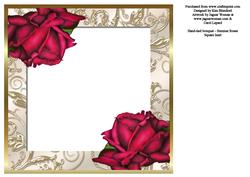Hand-tied Bouquet - Summer Roses - Insert