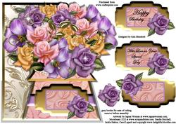 Hand-tied Bouquet - Spring Blooms - Over the Edge