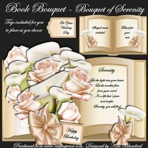Bouquet of Serenity - Book Bouquet