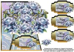 Hand-tied Bouquet - Frozen Festivities - Over the Edge