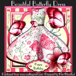 Beautiful Butterfly Dress - 1