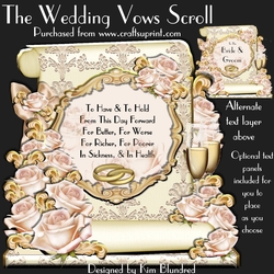 The Wedding Vows - Scroll