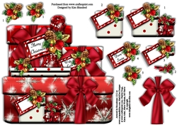 All Wrapped Up - Christmas Gifts for Her - Shaped Topper