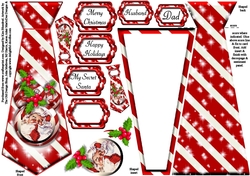 Novelty Christmas Tie - Big Baubles