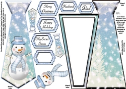 Novelty Christmas Tie - Winter Wonderland