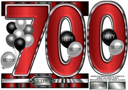 I Card Front Age 70 Male - Red