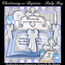 Christening or Baptism - Baby Boy