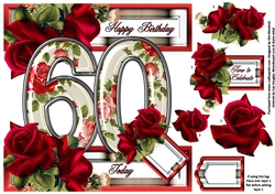 Special Ages Floral - 60 Today