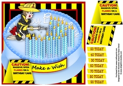 Call in the Professionals - Blue - Novelty card front