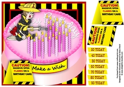 Call in the Professionals - Pink - Novelty card front