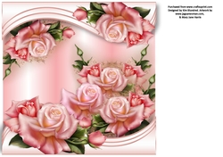 Special Birthday Roses & Cupcakes - Background