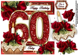 Special Ages Cupcakes and Sparkle - 60 Today