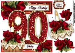 Special Ages Cupcakes and Sparkle - 90 Today