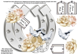 The Wedding Keepsake - Horseshoes - Bells & Doves